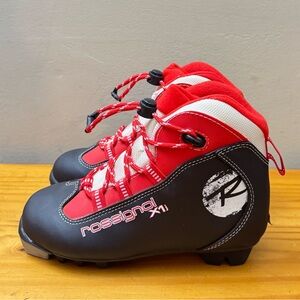 Rossignol Kids Red and Black Snow Boots